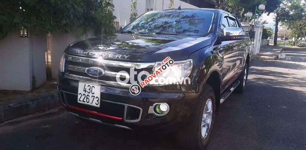 Bán Ford Ranger XLT đời 2014, màu đen, xe nhập-8