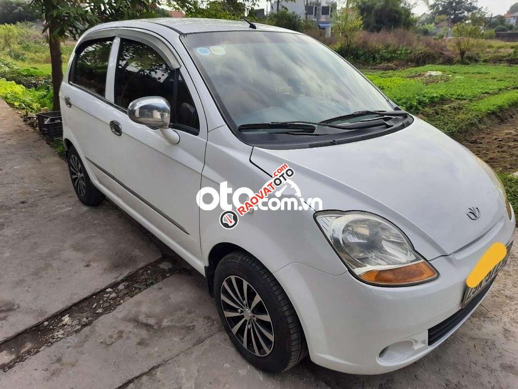 Xe Daewoo Matiz MT năm 2008, màu trắng-2