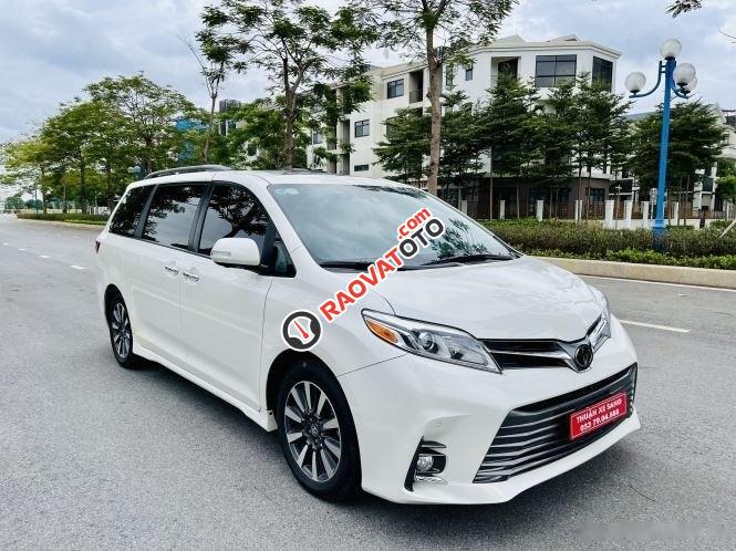 Bán Toyota Sienna 3.5 Limited đời 2018, màu trắng, nhập khẩu nguyên chiếc-0