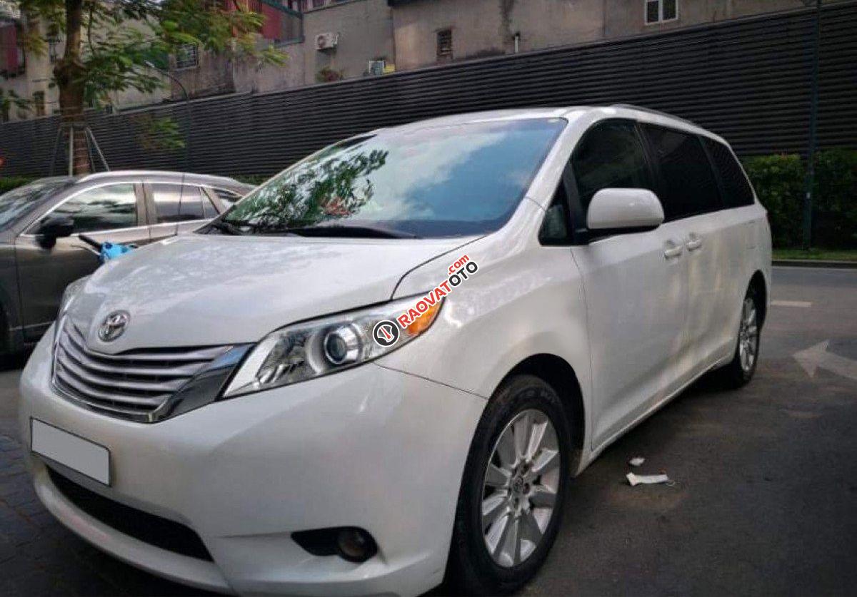 Cần bán Toyota Sienna Limited 3.5 LE đời 2014, màu trắng, nhập khẩu nguyên chiếc xe gia đình-1