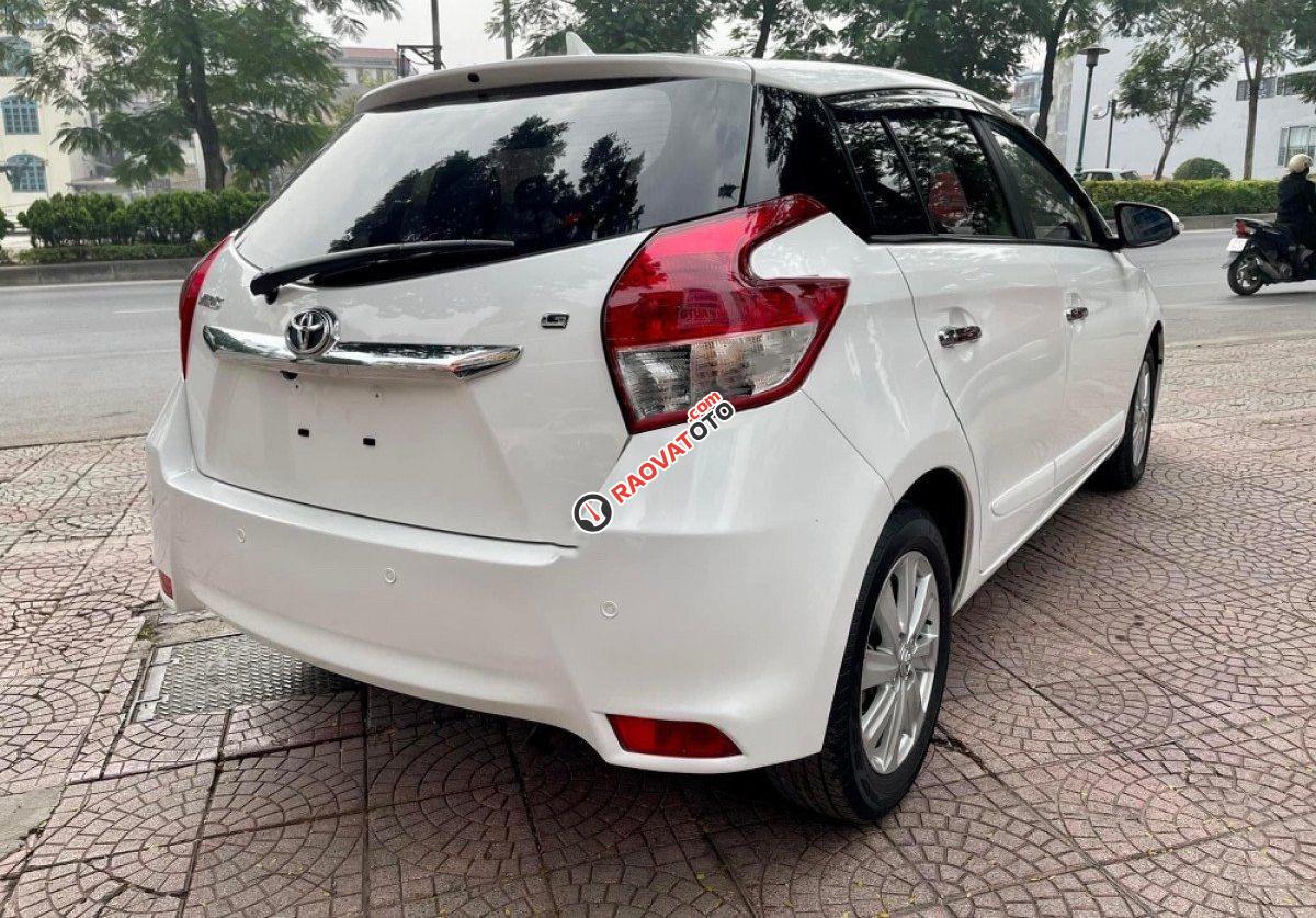 Bán ô tô Toyota Yaris 1.3G đời 2014, màu trắng, nhập khẩu, giá 448tr-5