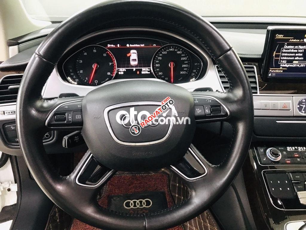 Cần bán lại xe Audi A8 4.0T sản xuất năm 2014, màu trắng, xe nhập-7