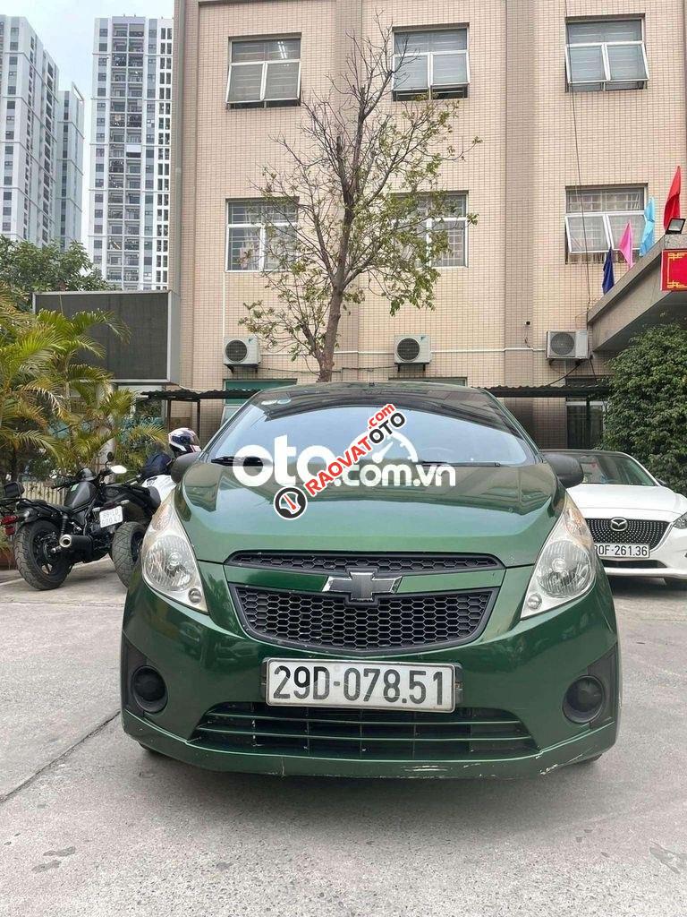 Cần bán Chevrolet Spark AT sản xuất năm 2011, màu xanh lam -5