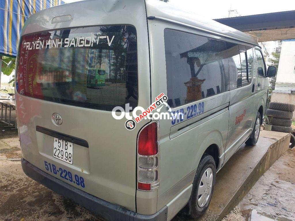 Cần bán Toyota Hiace MT sản xuất năm 2007, màu xanh lam -4