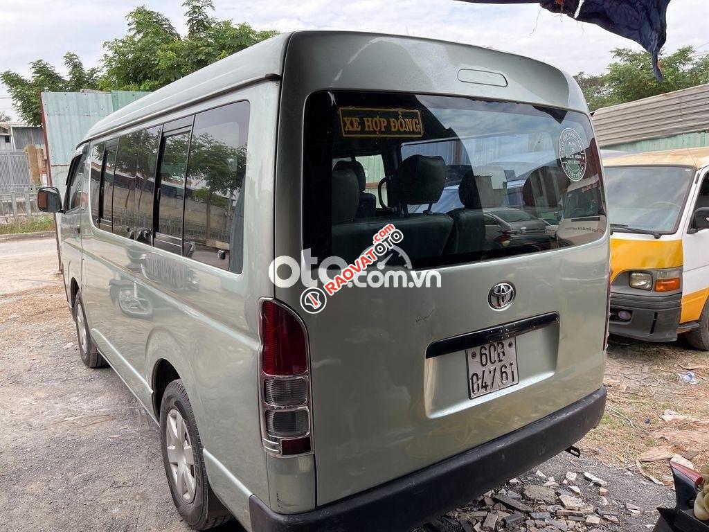 Bán Toyota Hiace MT năm sản xuất 2008, màu xanh lam, giá chỉ 258 triệu-1