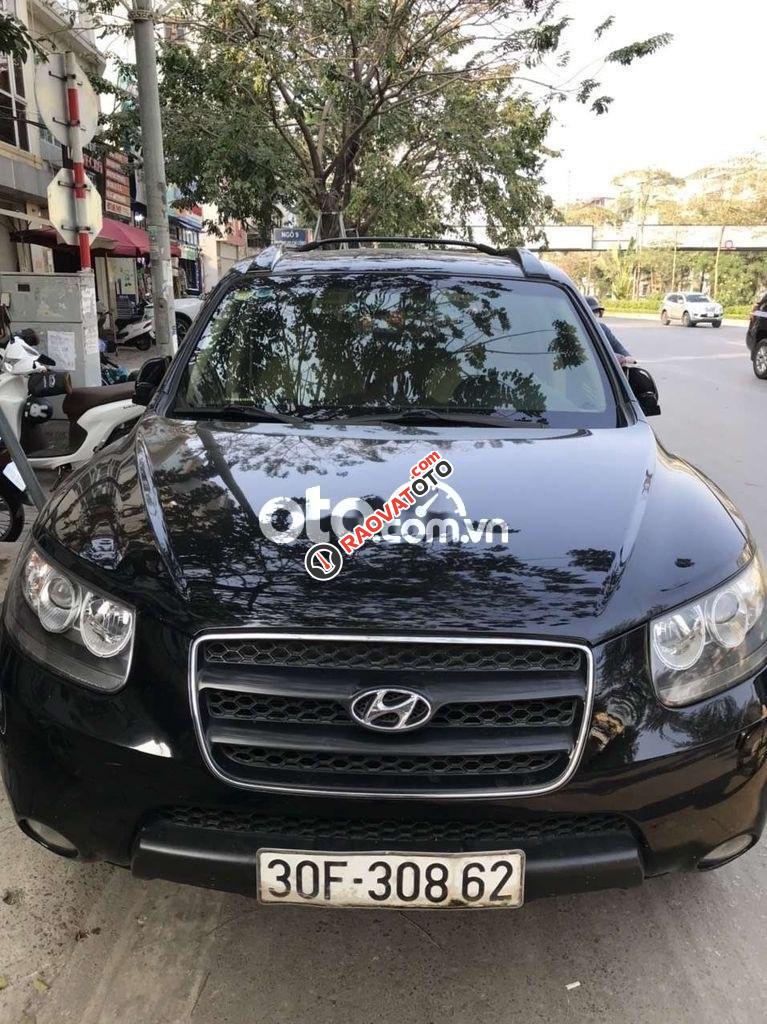 Cần bán Hyundai Santa Fe AT đời 2009, màu đen, xe nhập-2
