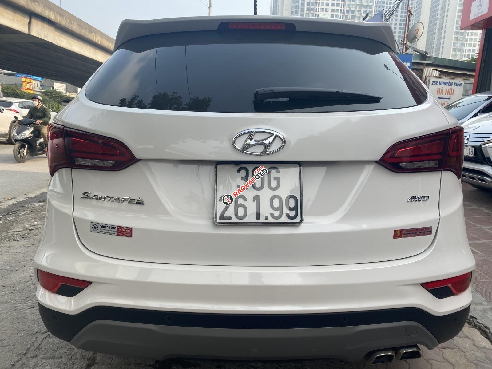Xe Hyundai Santa Fe 4WD sản xuất 2018 full xăng 2 cầu, ít sử dụng, giá 868tr-13