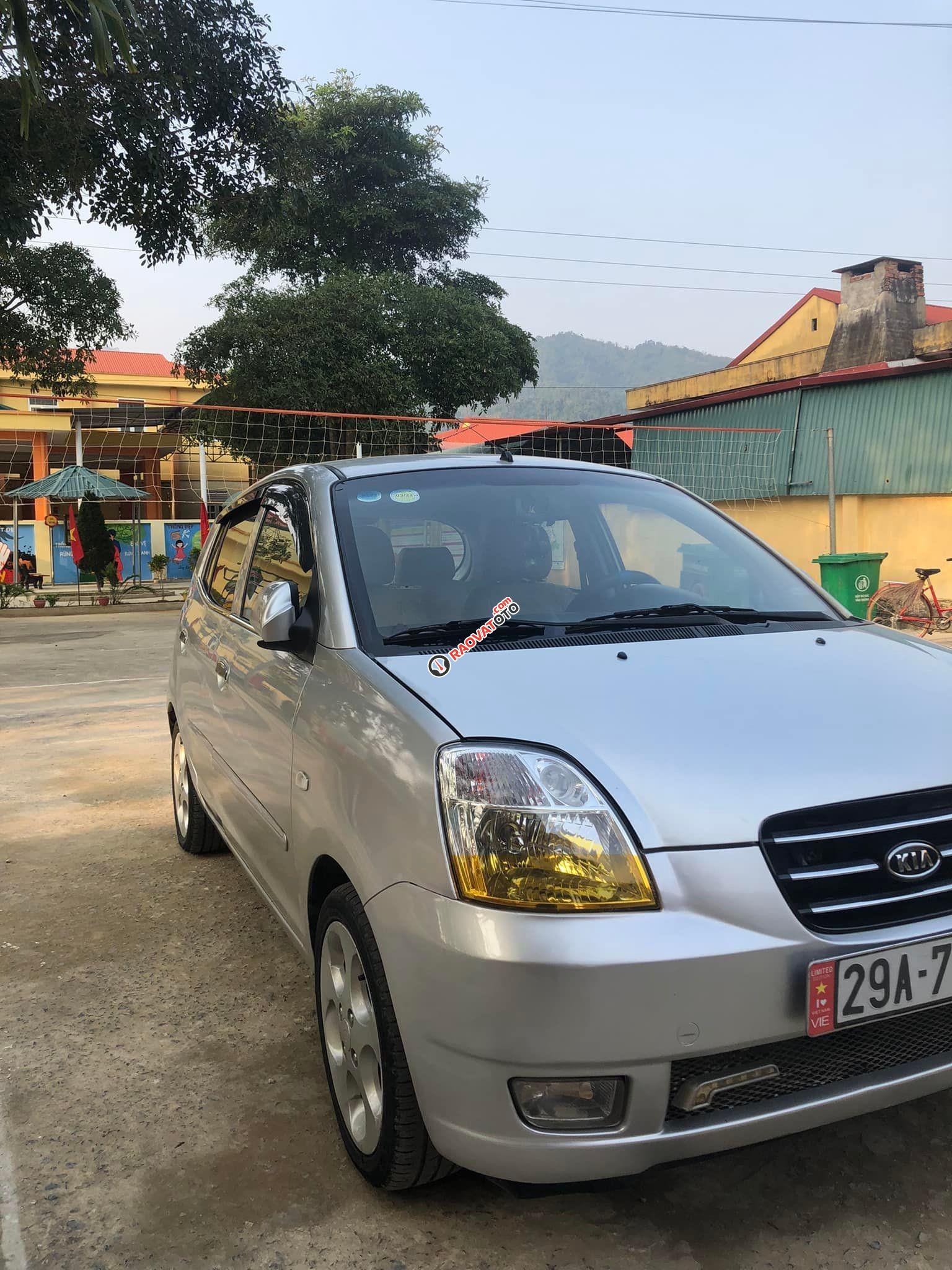 Xe Kia Morning AT sản xuất 2007, màu bạc, nhập khẩu giá cạnh tranh-1