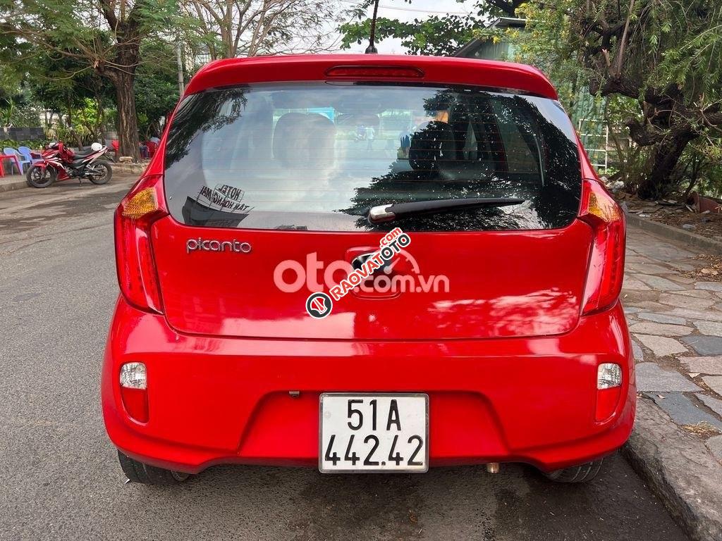 Cần bán gấp Kia Picanto AT năm 2012, màu đỏ, xe nhập-2