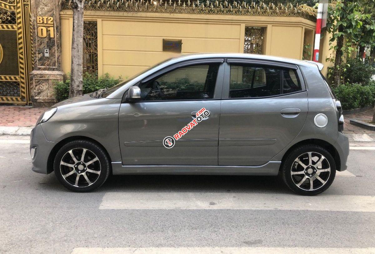 Bán xe Kia Morning 1.1AT sản xuất 2011, màu xám-2