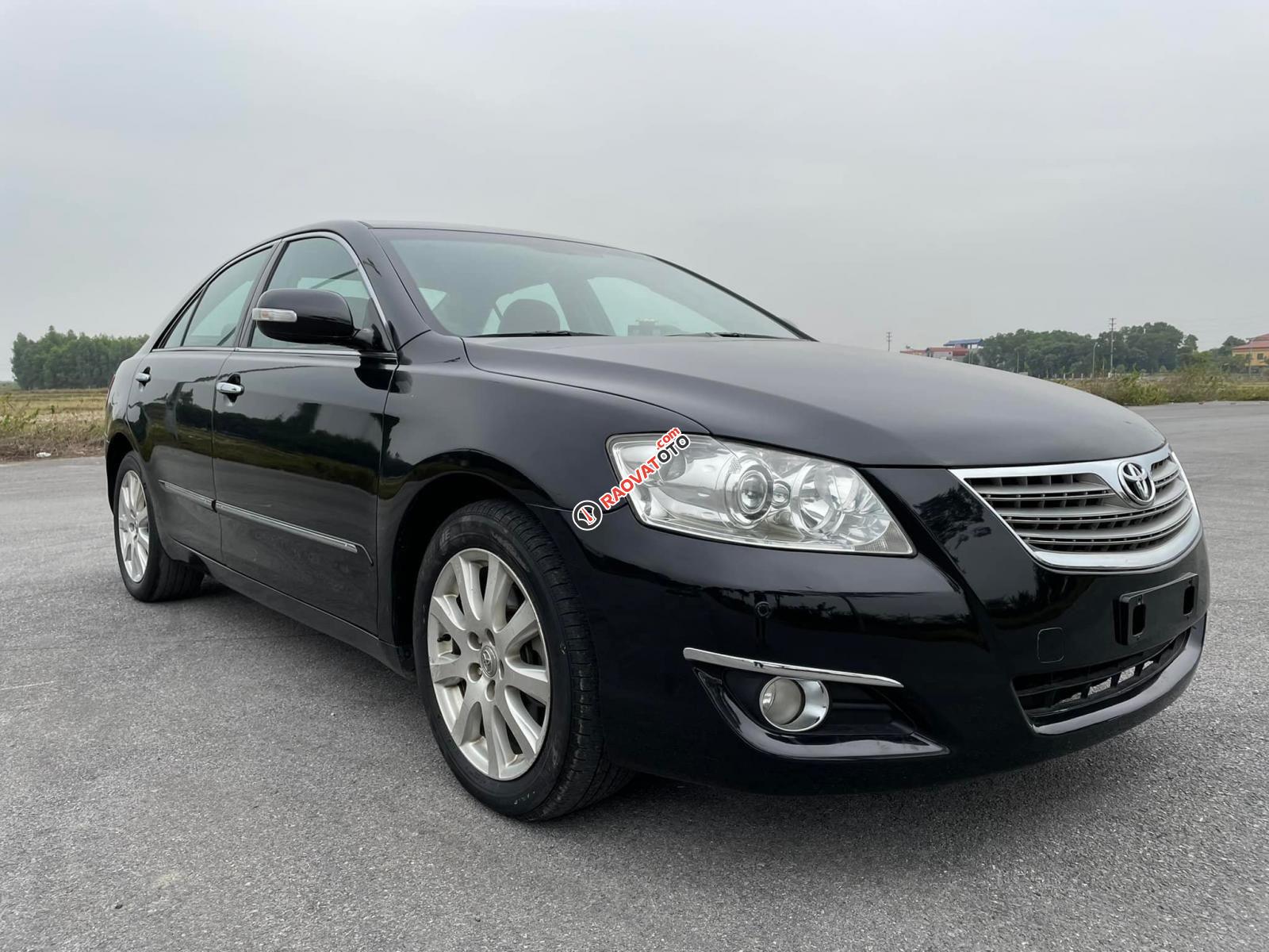 Bán Toyota Camry AT năm 2007, màu đen-16