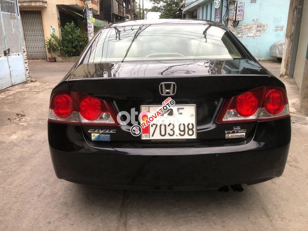 Cần bán xe Honda Civic 1.8MT sản xuất 2008, màu đen số sàn, giá tốt-6