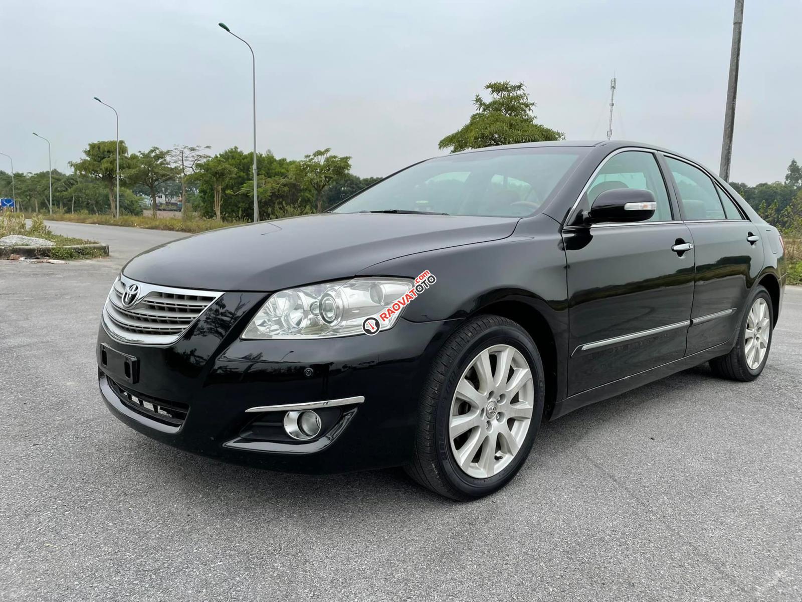 Bán Toyota Camry AT năm 2007, màu đen-0