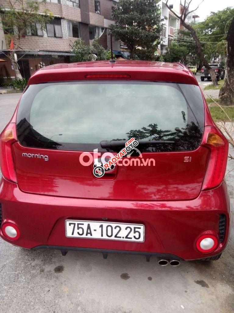 Cần bán lại xe Kia Morning Si sản xuất 2017, màu đỏ đã đi 54000km-2