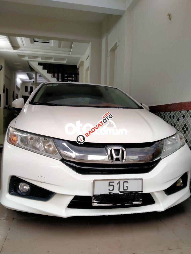 Bán ô tô Honda City CVT năm 2016, màu trắng-0