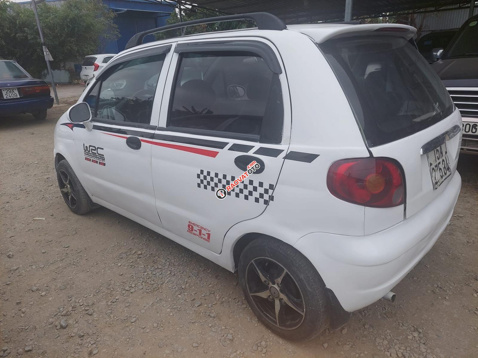 Bán Daewoo Matiz MT sản xuất 2007, màu trắng-2