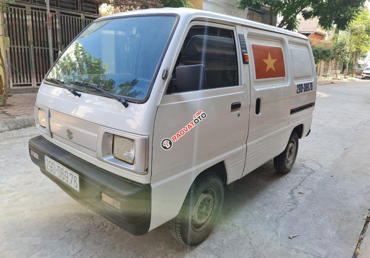 Bán ô tô Suzuki Super Carry Van sản xuất 2015, màu trắng chính chủ-2