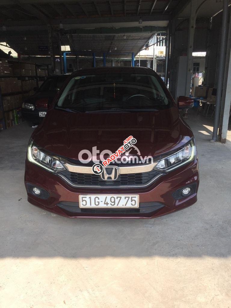 Cần bán Honda City 1.5 Top năm 2017, màu đỏ, 455 triệu-11