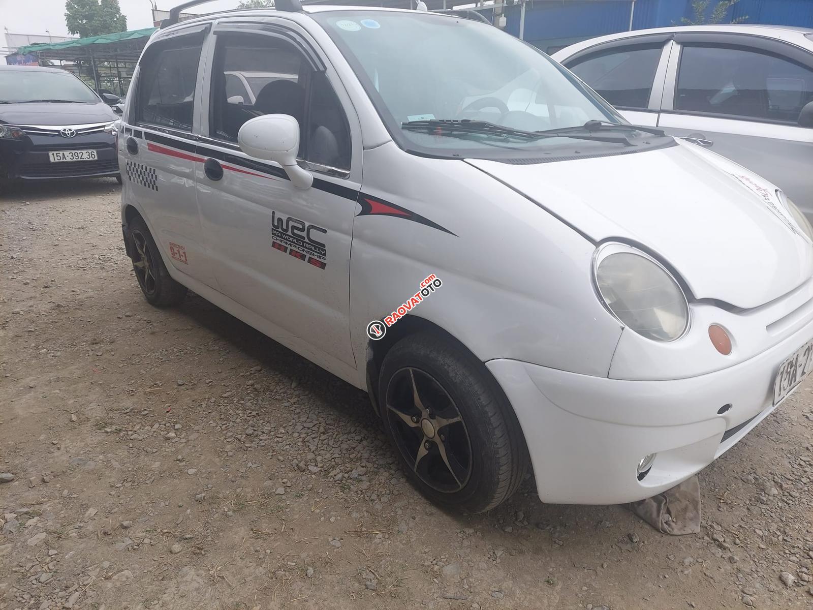 Bán Daewoo Matiz MT sản xuất 2007, màu trắng-0