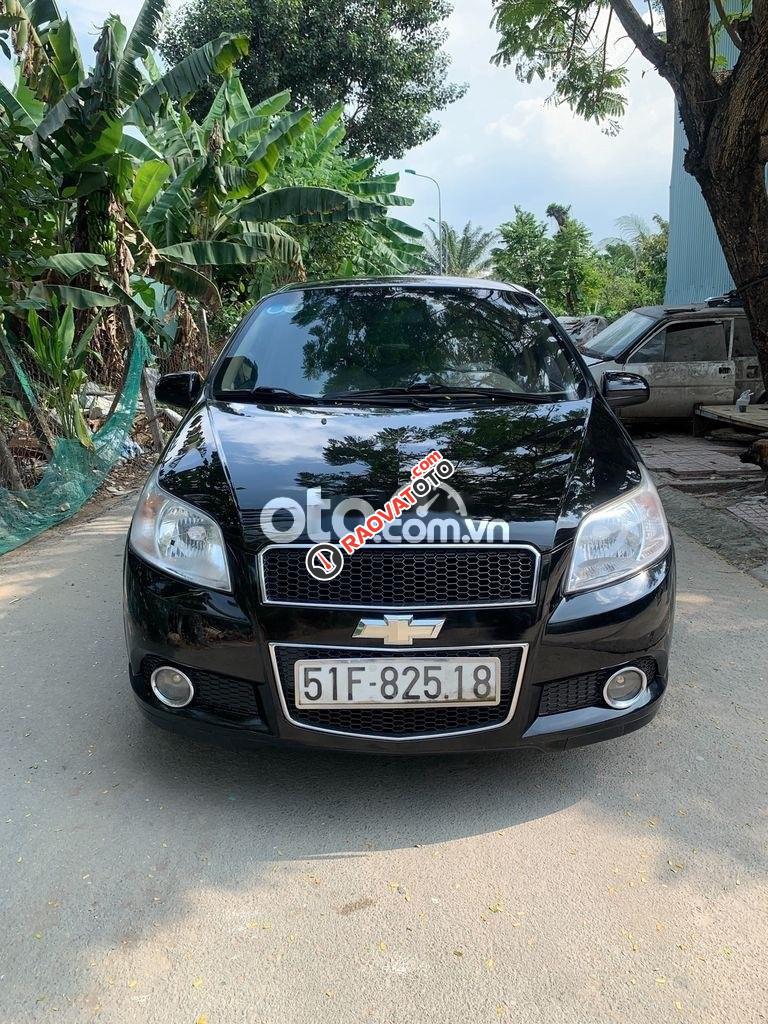 Cần bán lại xe Chevrolet Aveo MT sản xuất 2016, màu đen-0