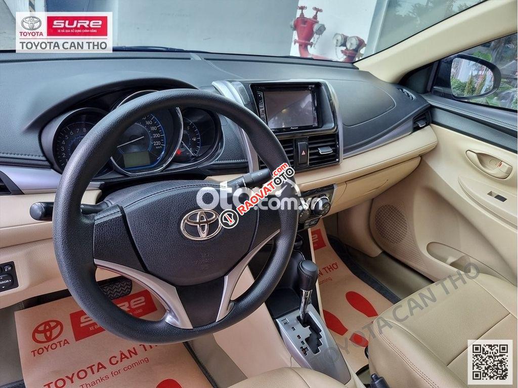 Cần bán lại xe Toyota Vios 1.5E sản xuất 2016, màu vàng-7