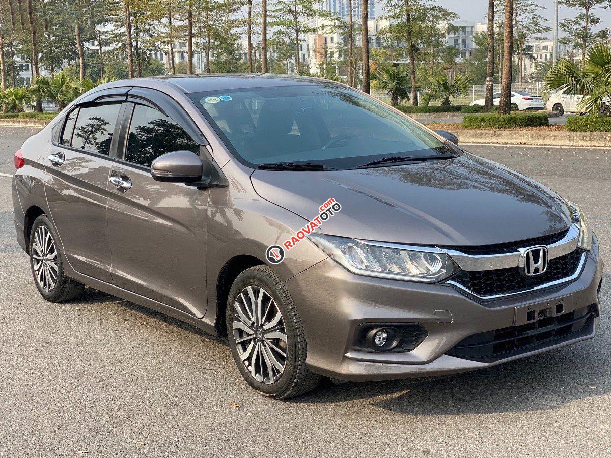 Bán Honda City 1.5 Top năm sản xuất 2017, màu nâu-0