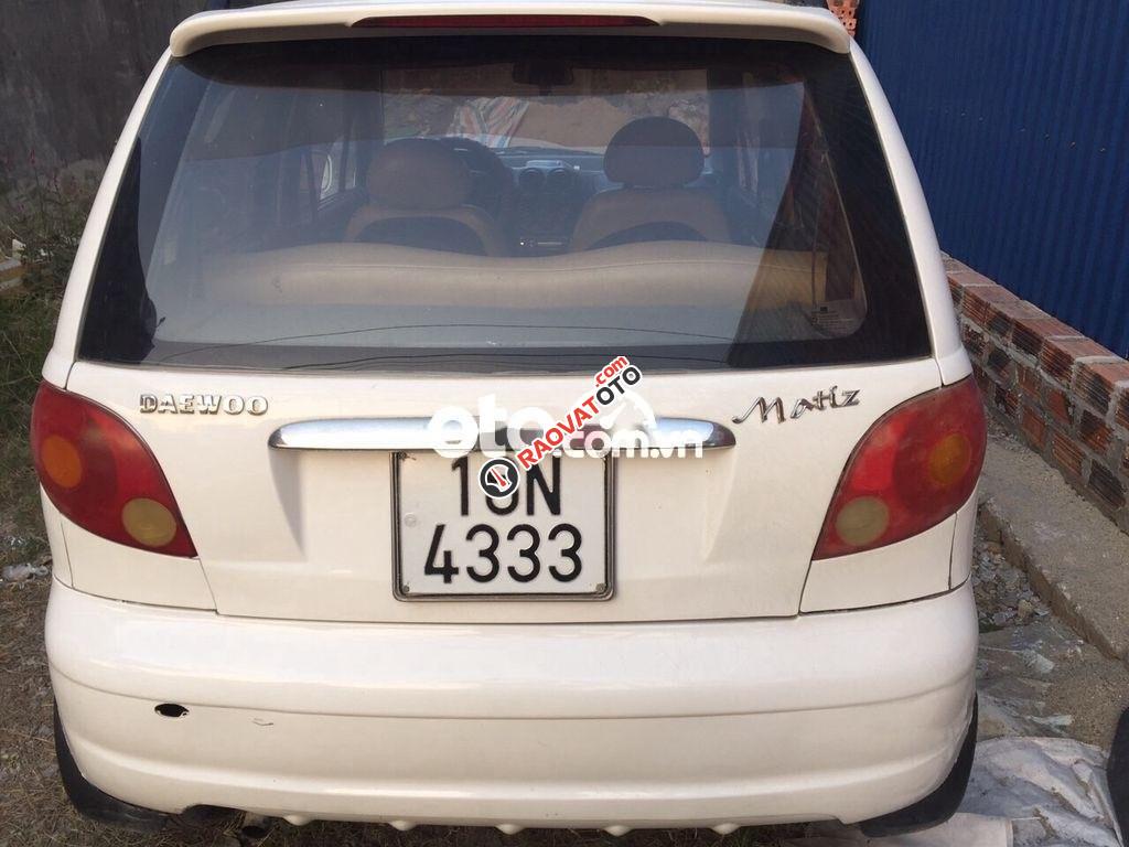 Bán Daewoo Matiz MT sản xuất 2007, màu trắng xe gia đình, giá tốt-4