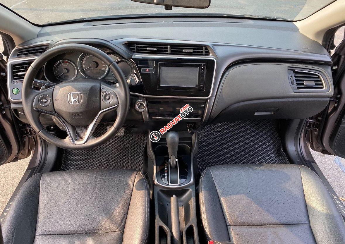 Bán Honda City 1.5 Top năm sản xuất 2017, màu nâu-4