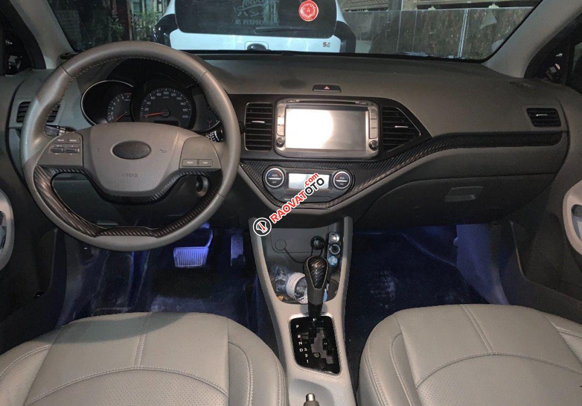 Bán xe Kia Morning Si năm sản xuất 2016, màu xanh lam, giá tốt-3