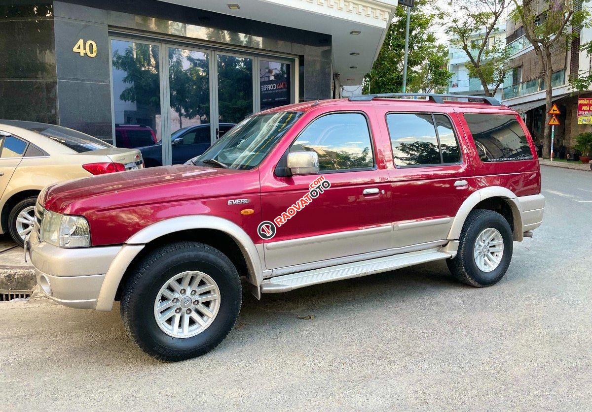 Bán Ford Everest MT sản xuất 2005, màu đỏ giá cạnh tranh-9