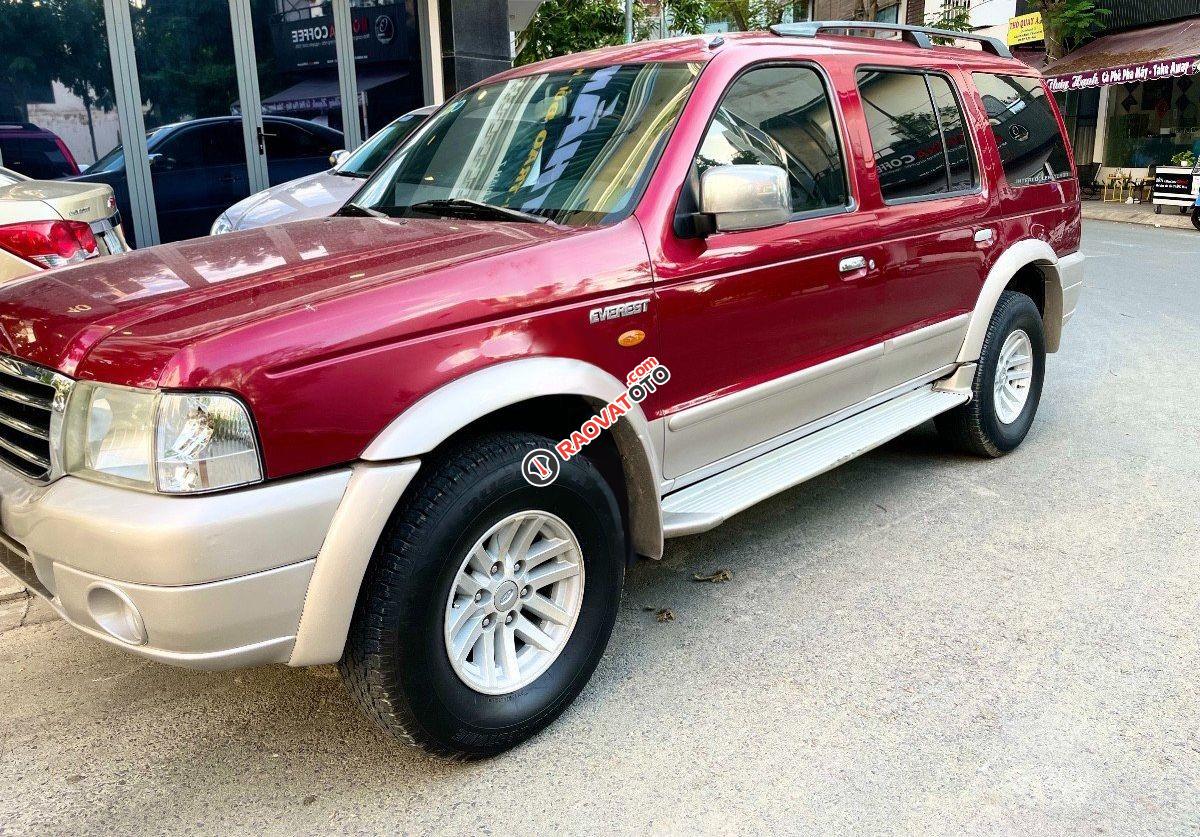 Bán Ford Everest MT sản xuất 2005, màu đỏ giá cạnh tranh-0