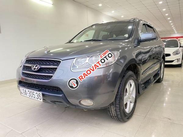 Cần bán gấp Hyundai Santa Fe 4x4 máy xăng, bản full, sản xuất 2008, màu xám-4