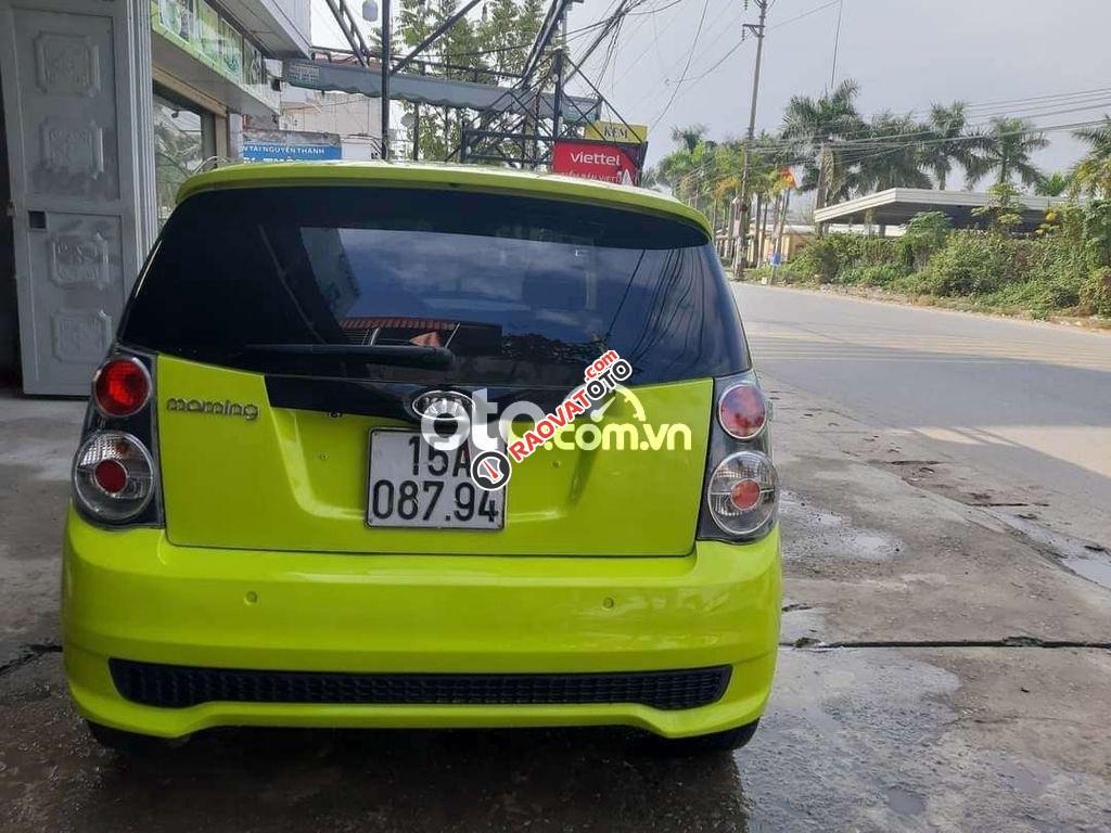 Bán xe Kia Picanto AT năm sản xuất 2009, màu xanh lam, nhập khẩu-4