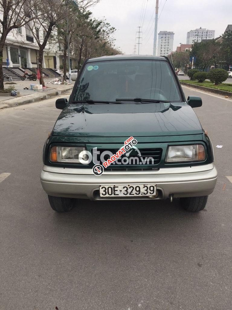 Bán Suzuki Vitara MT sản xuất năm 2005, màu xanh lục, giá tốt-0