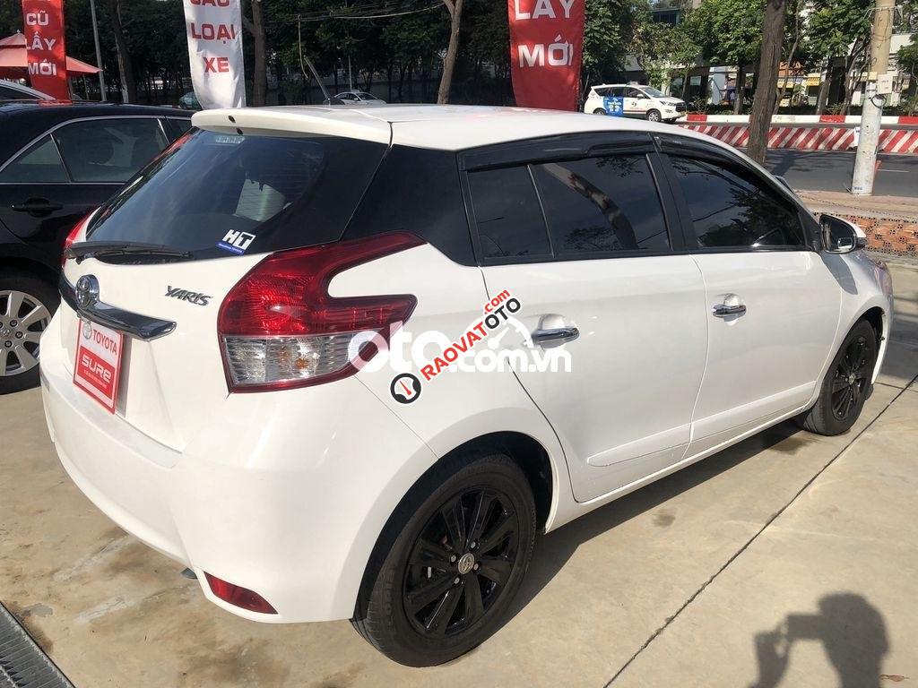 Bán Toyota Yaris G năm 2015, màu trắng, nhập khẩu nguyên chiếc-1