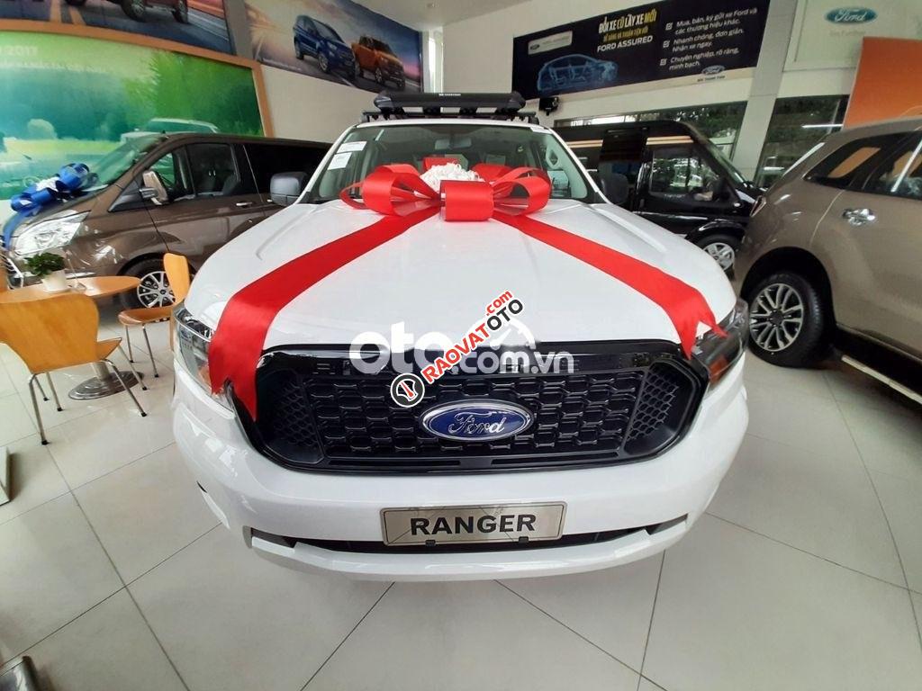 Bán Ford Ranger XL 4X4 sản xuất năm 2021, màu trắng-0