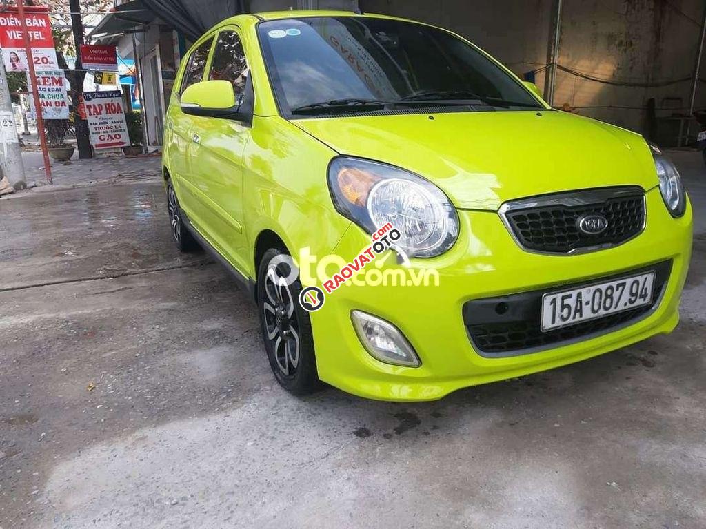 Bán xe Kia Picanto AT năm sản xuất 2009, màu xanh lam, nhập khẩu-2