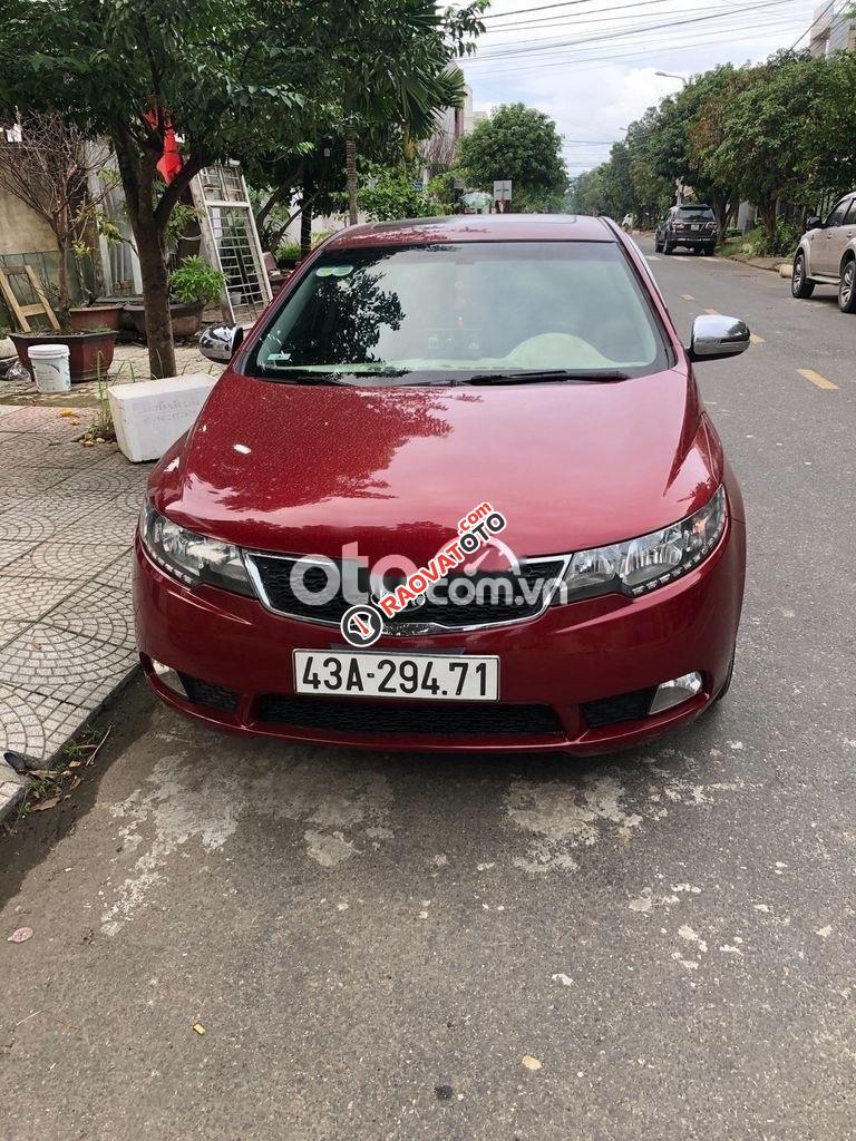 Bán Kia Forte MT năm 2013, màu đỏ, giá 299tr-0