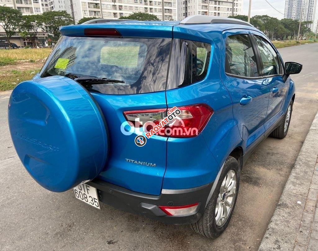 Bán xe Ford EcoSport Titanium sản xuất 2015, màu xanh lam, giá 400tr-2