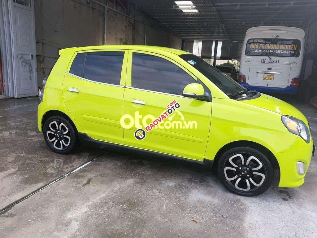 Bán xe Kia Picanto AT năm sản xuất 2009, màu xanh lam, nhập khẩu-1