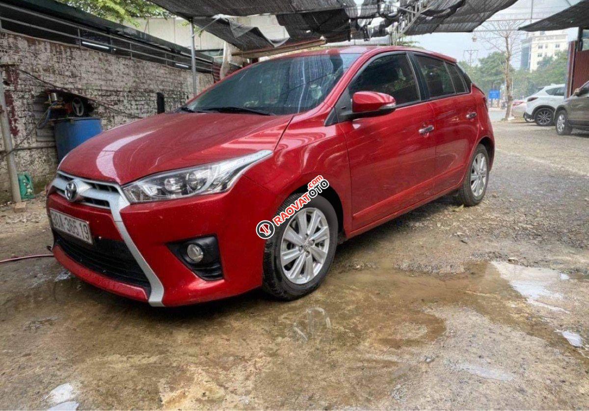 Bán xe Toyota Yaris 1.3G sản xuất 2014, màu đỏ, nhập khẩu nguyên chiếc-8