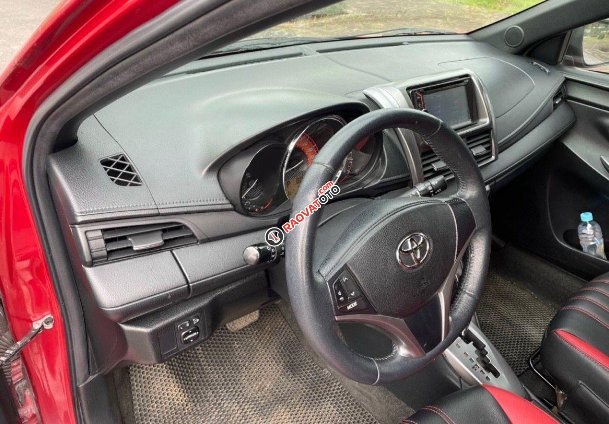 Bán xe Toyota Yaris 1.3G sản xuất 2014, màu đỏ, nhập khẩu nguyên chiếc-3