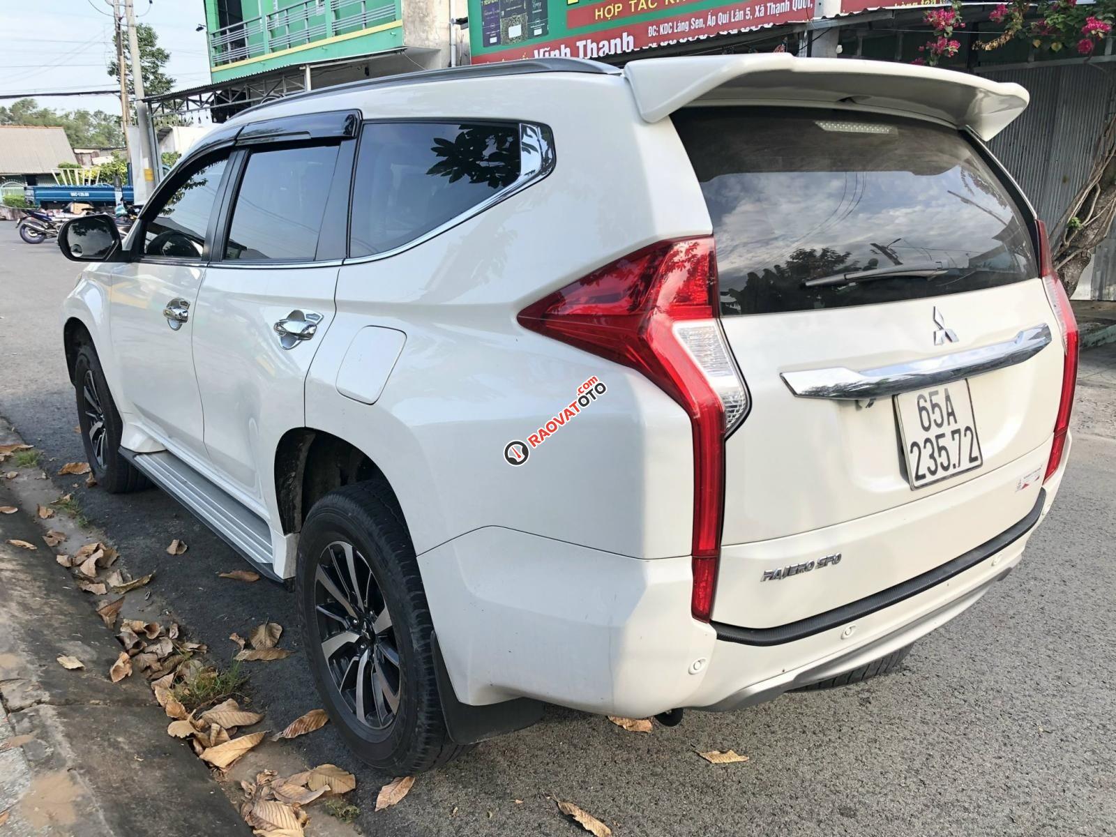 Cần bán gấp Mitsubishi Pajero sản xuất năm 2019, màu trắng, nguồn gốc rõ ràng, bao rút gốc hồ sơ, sang tên/ủy quyền vô tư-5