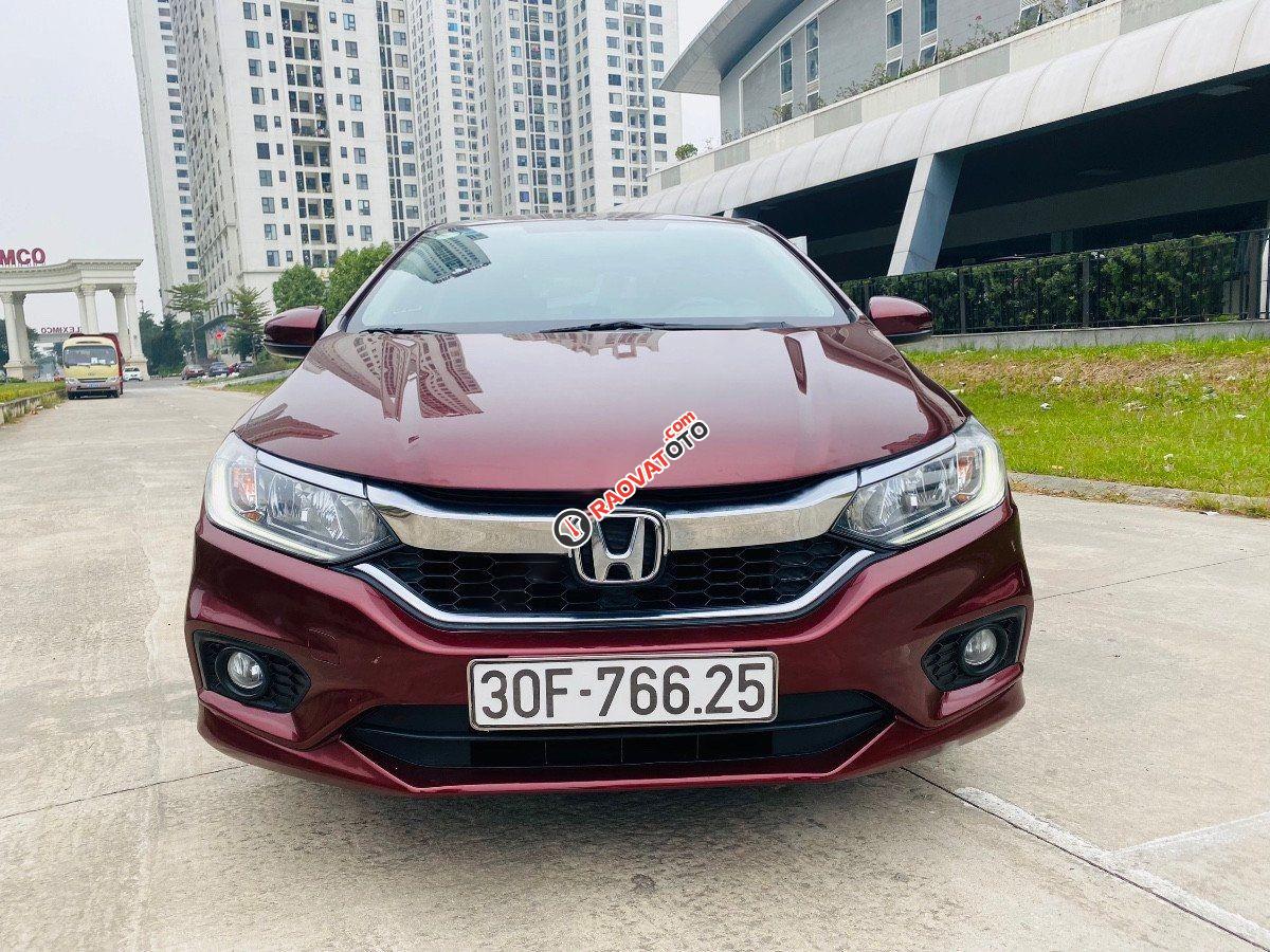 Cần bán gấp Honda City 1.5 CVT sản xuất 2017, màu đỏ, giá tốt-0