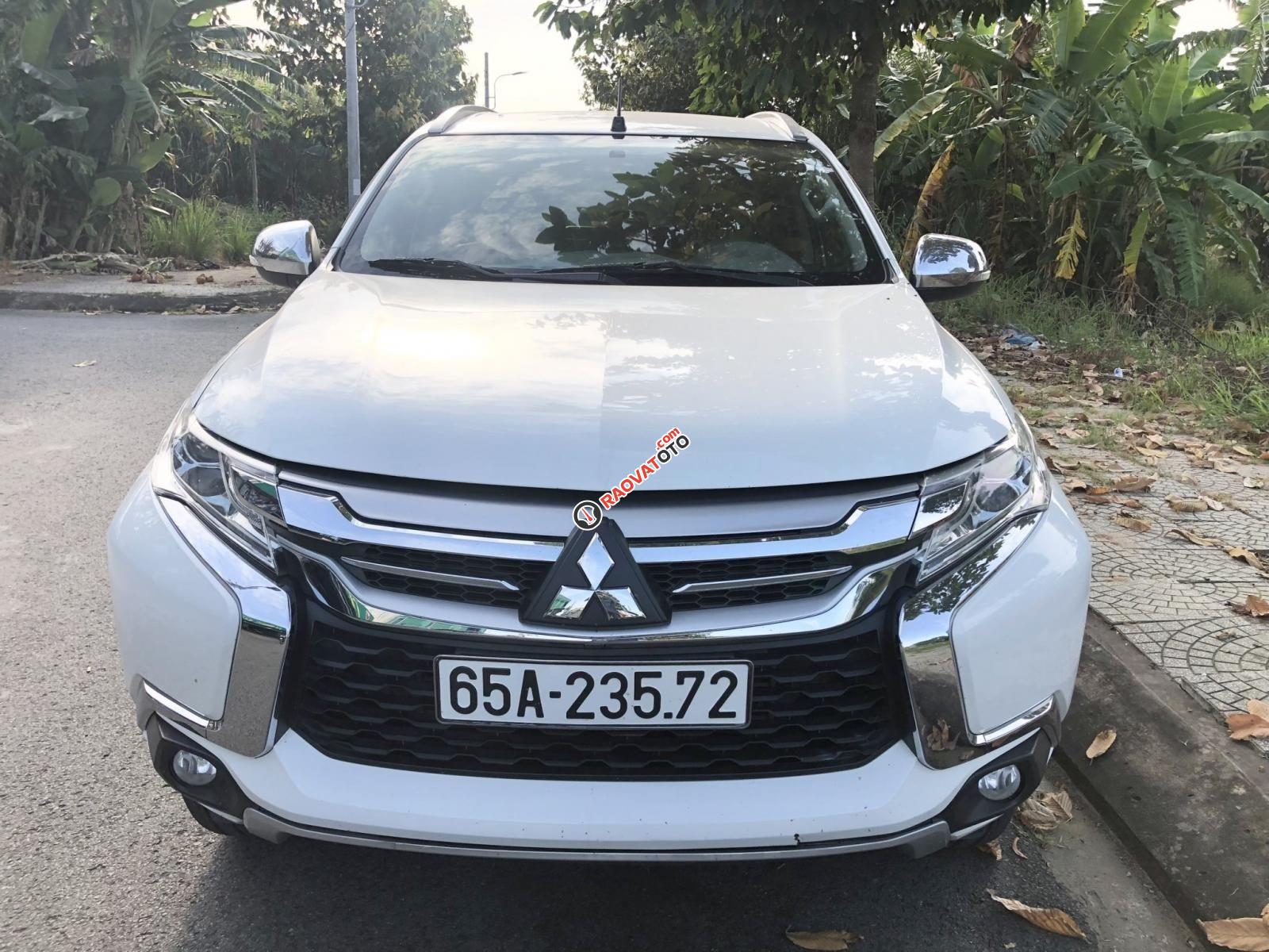 Cần bán gấp Mitsubishi Pajero sản xuất năm 2019, màu trắng, nguồn gốc rõ ràng, bao rút gốc hồ sơ, sang tên/ủy quyền vô tư-2