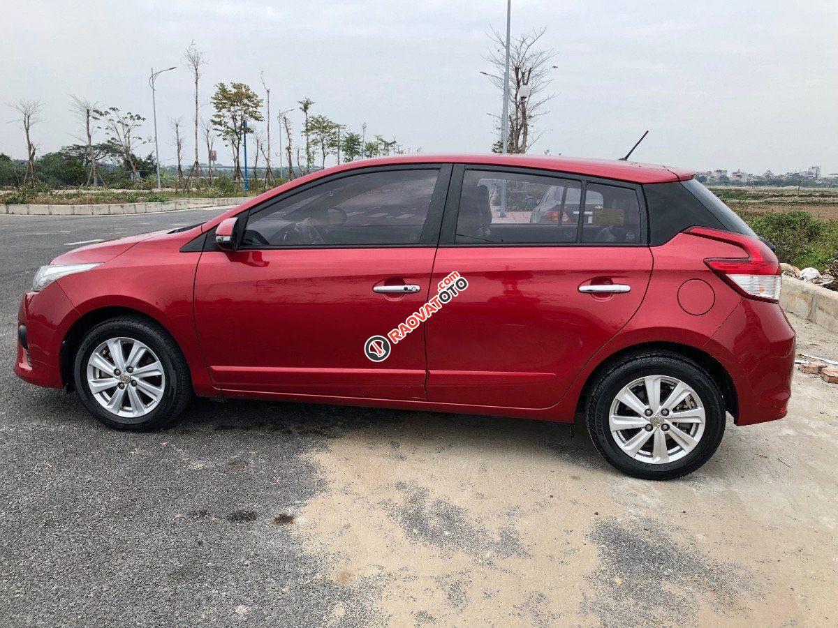 Bán xe Toyota Yaris 1.3G sản xuất 2015, màu đỏ, nhập khẩu-1