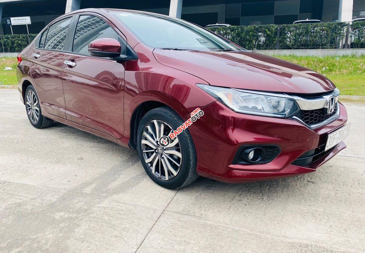 Cần bán gấp Honda City 1.5 CVT sản xuất 2017, màu đỏ, giá tốt-1