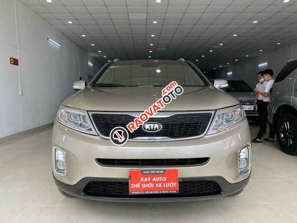 Xe Kia Sorento CRDi sản xuất năm 2015, màu vàng số tự động-3
