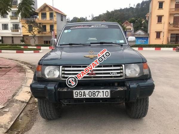 Bán Mitsubishi Pajero V43 GLS sản xuất năm 1997, màu xanh lam-0