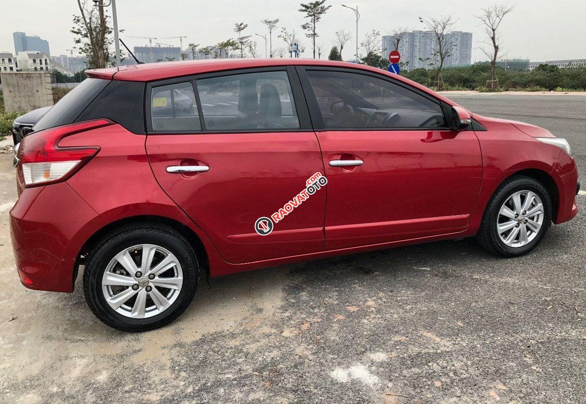 Bán xe Toyota Yaris 1.3G sản xuất 2015, màu đỏ, nhập khẩu-5